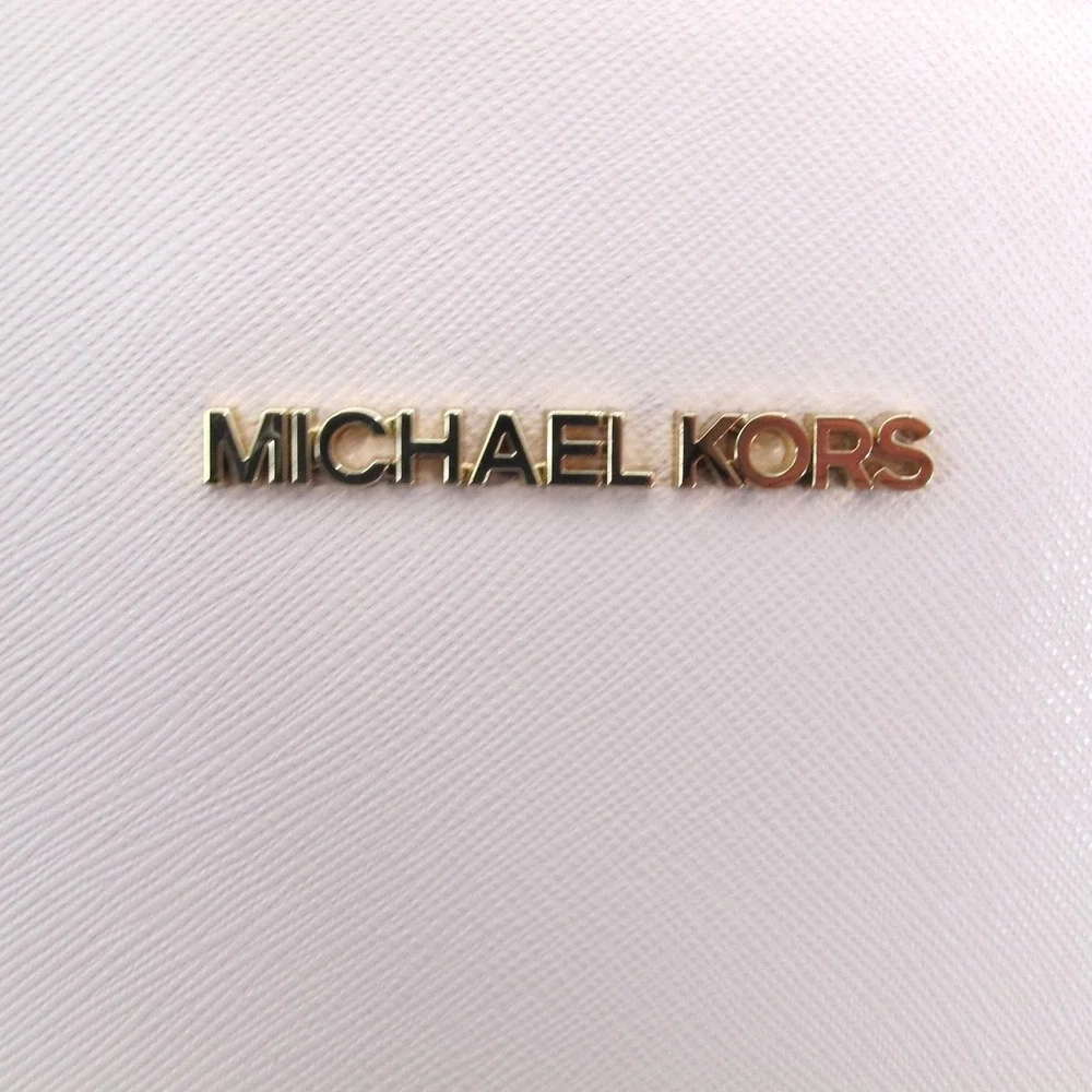 Michael Kors Jet Set Medium Travel Carryall Tote Bag Purse Light Pink‎